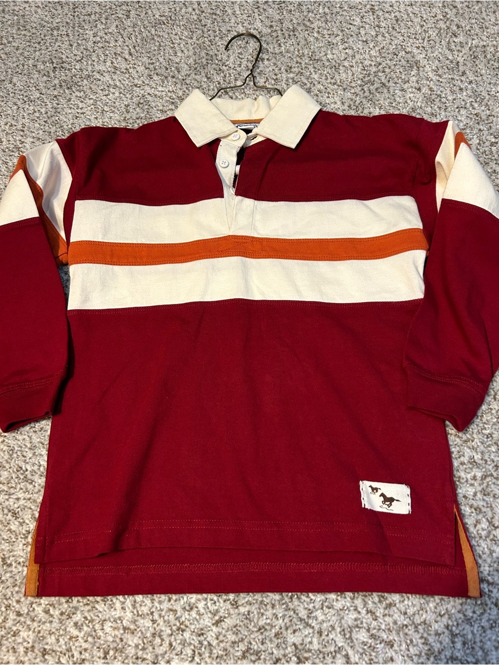 Hartstrings Rugby Polo NWOT